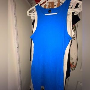 Blue Tank Dress Size: M Woman’s- true to size.